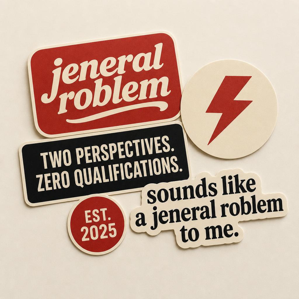The Jeneral Roblem Sticker Pack
