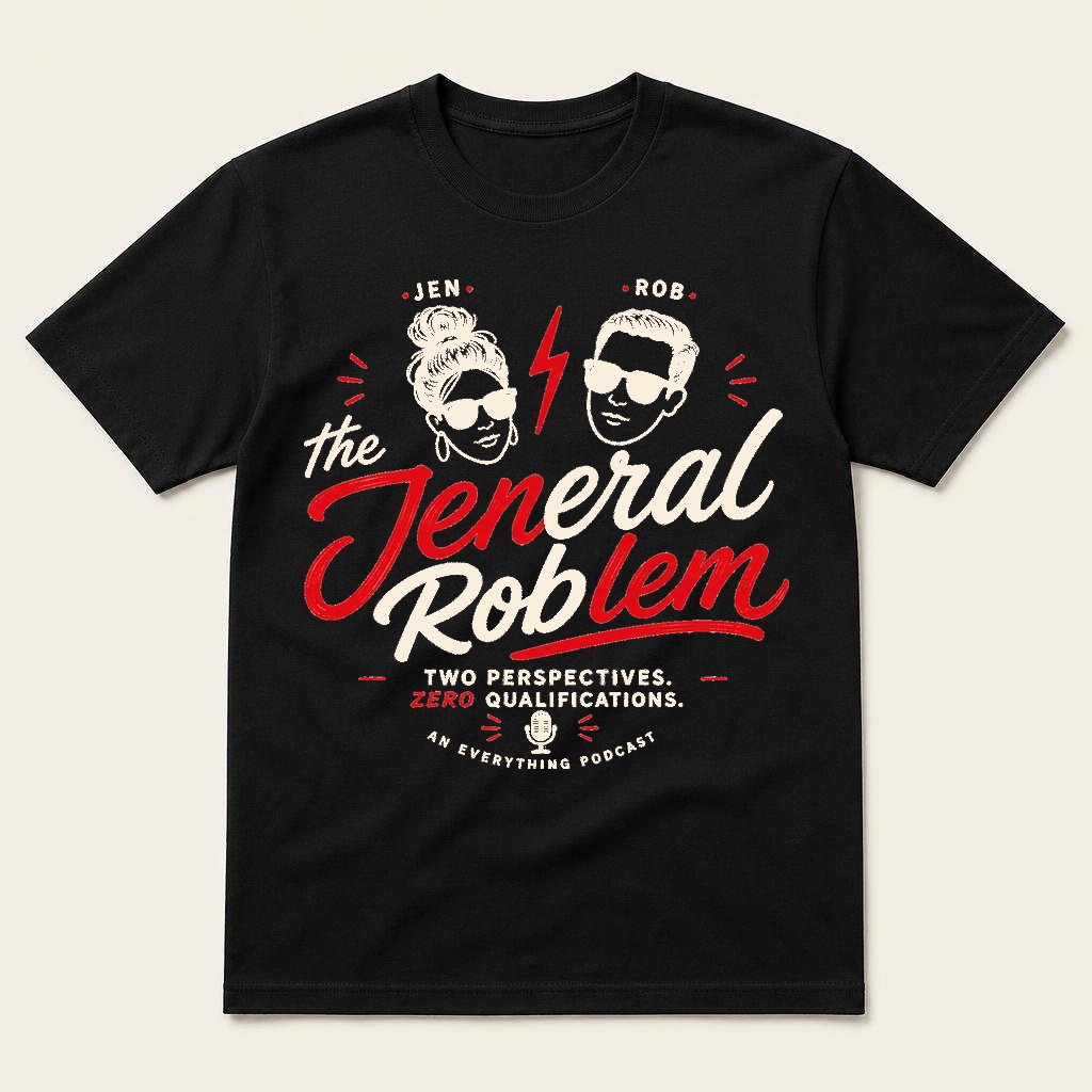 The Jeneral Roblem Logo Tee